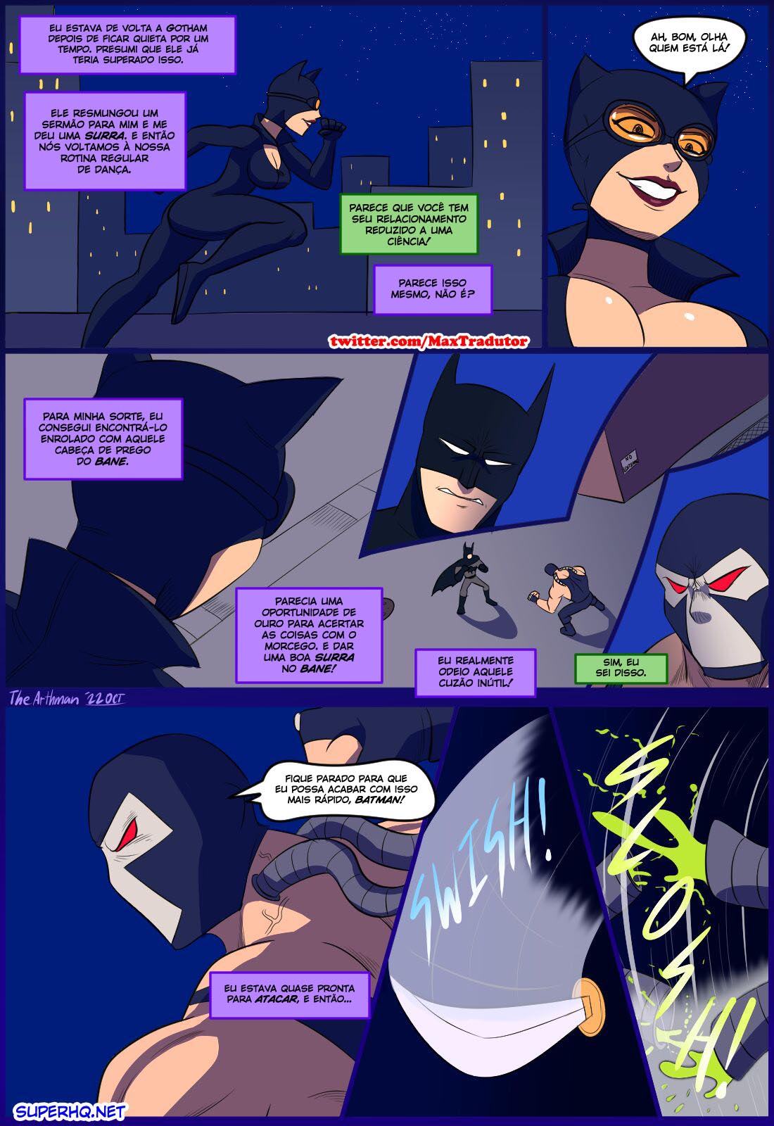 Batman e Katana - Herói Hentai