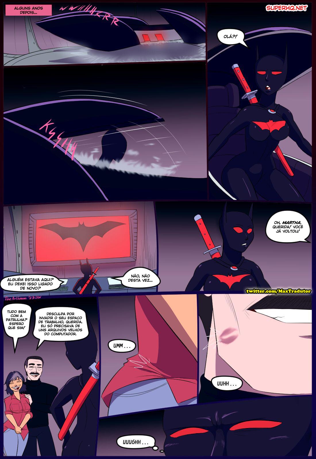 Batman e Katana - Herói Hentai