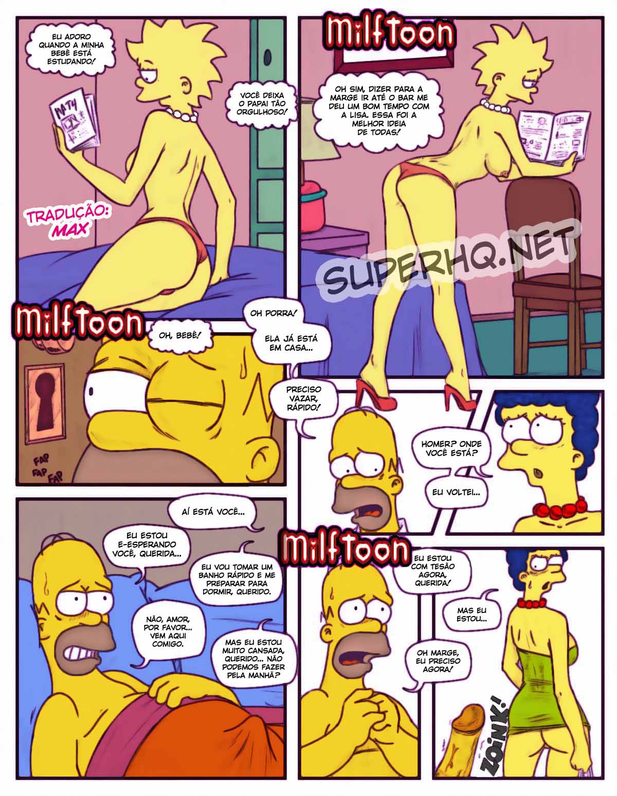 Os Simpsons Hentai - Coisas de família