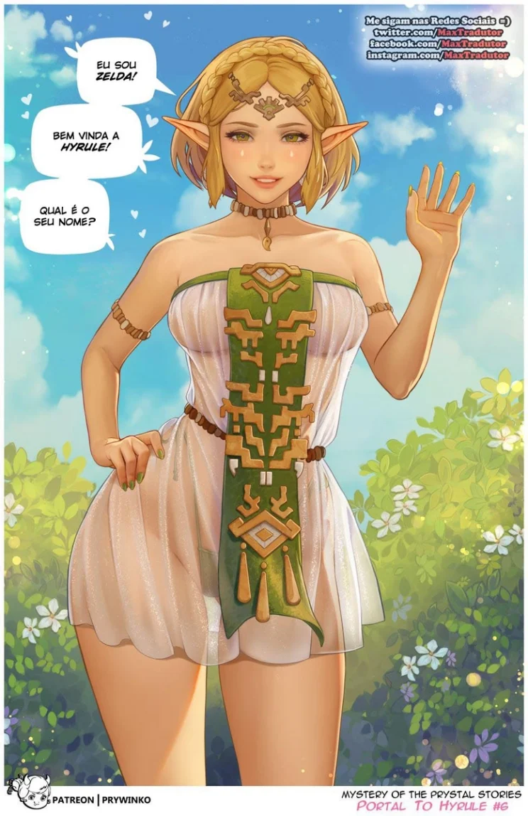 Hyrule Zelda Hentai com a SpiderGirl