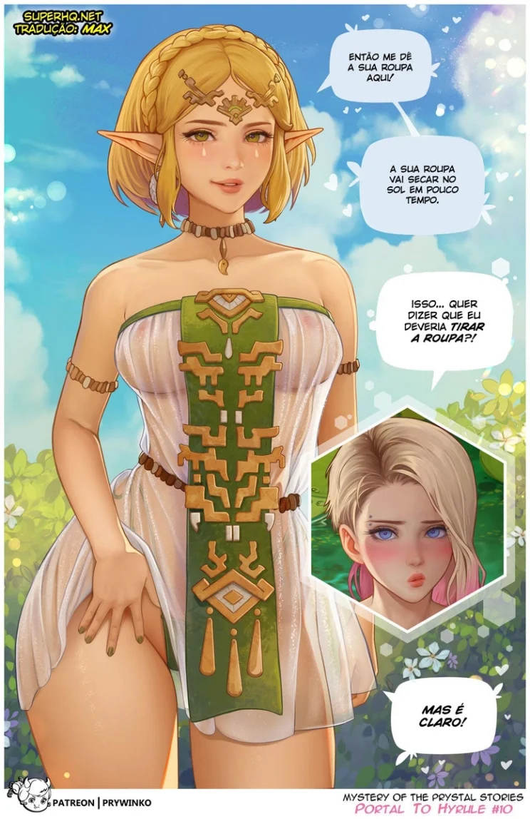 Hyrule Zelda Hentai com a SpiderGirl