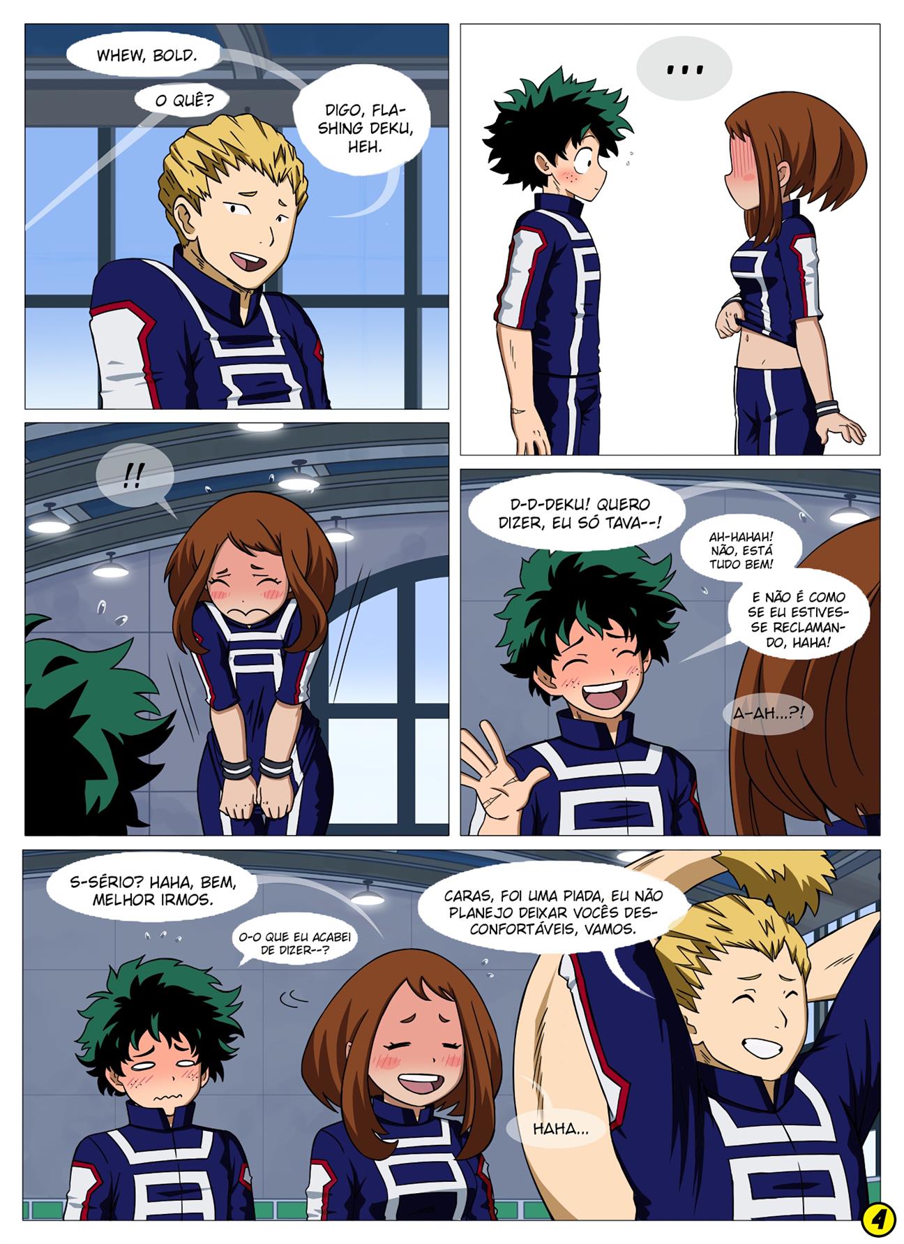 Fodendo virtualmente com Uraraka