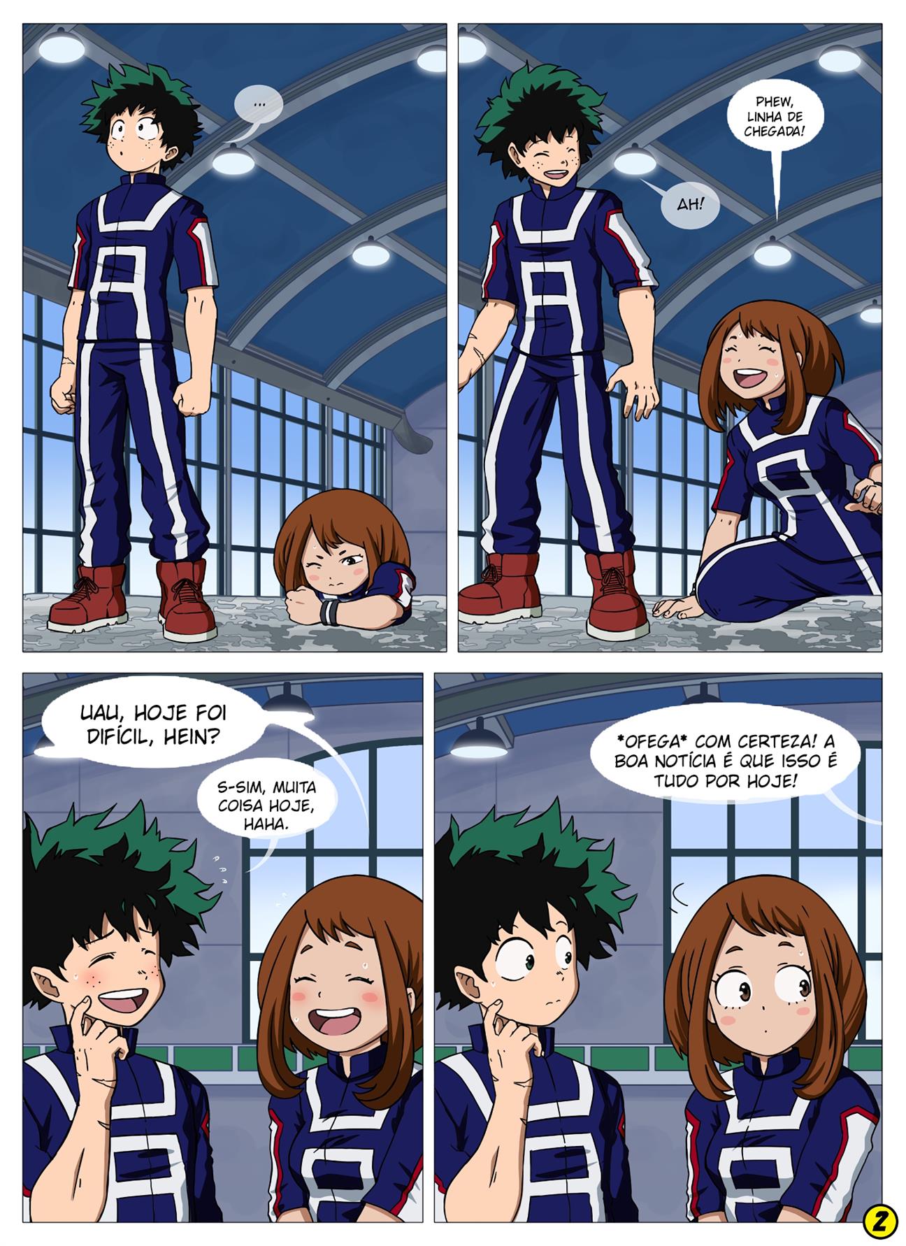 Fodendo virtualmente com Uraraka