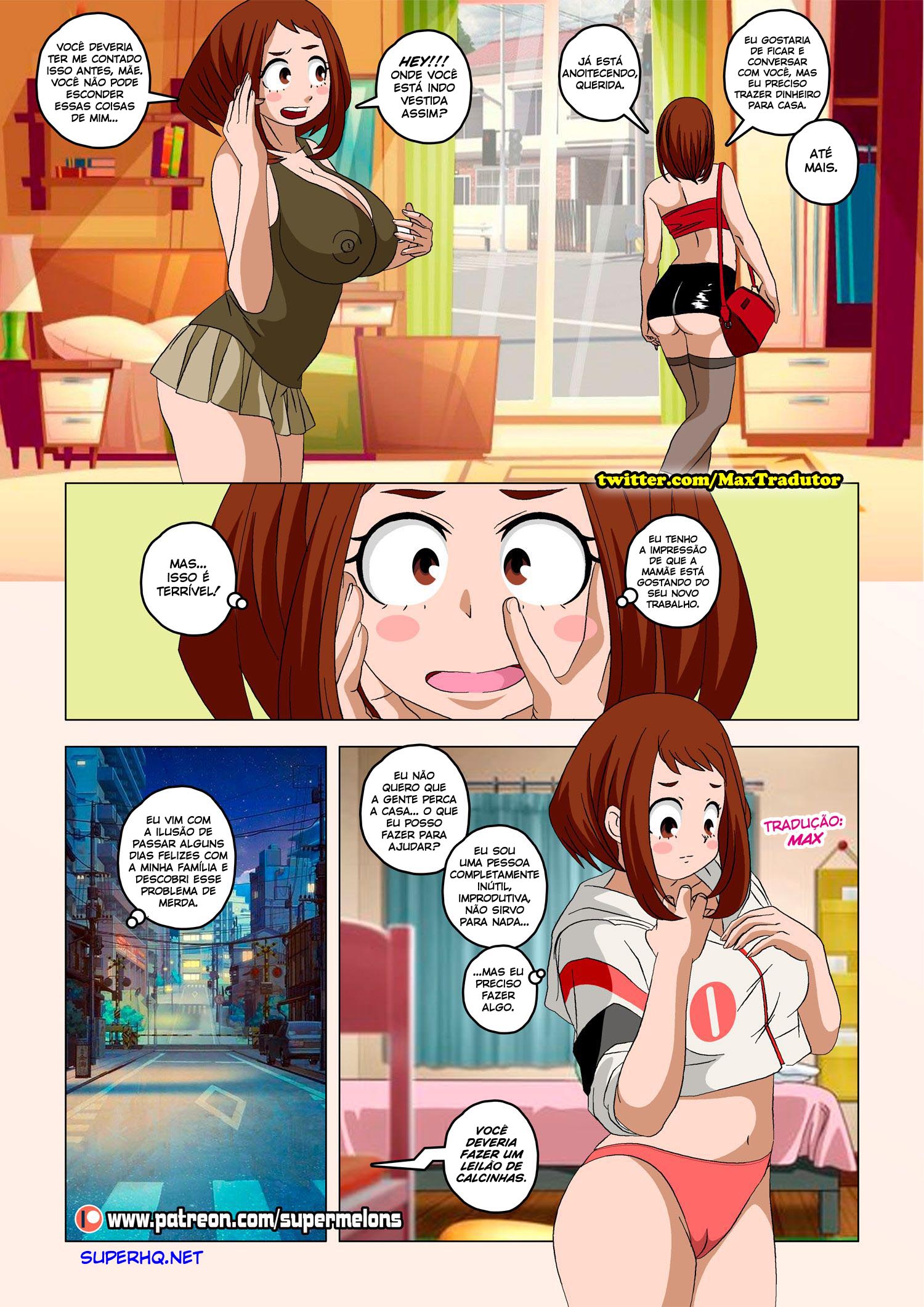 Ochaco Uraraka, voltando para casa